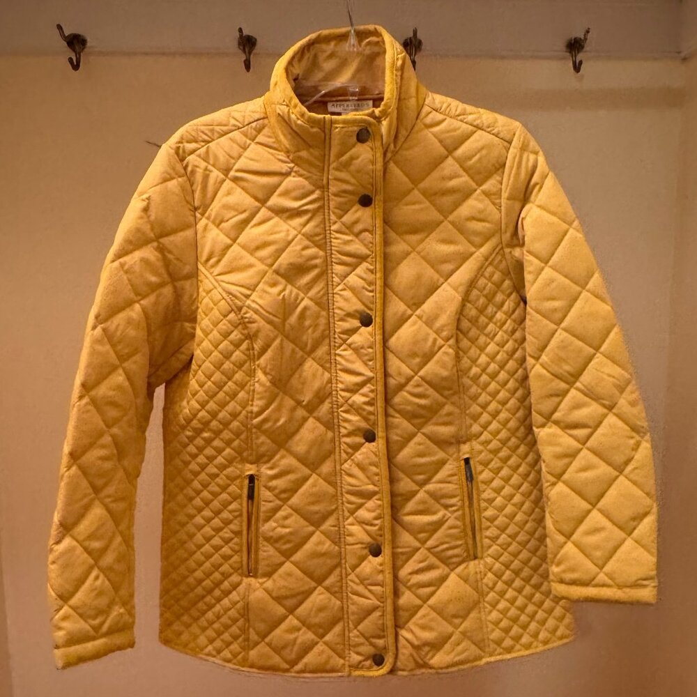 Appleseed's "Berkshire"  harvest gold, weather-resistant jacket, size PM